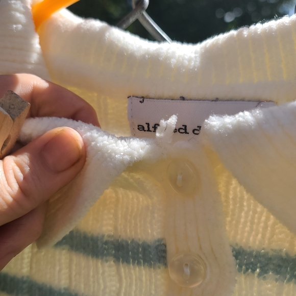 Vintage cozy and soft beaded sweater with shoulder pads - L - Picture 6 of 7